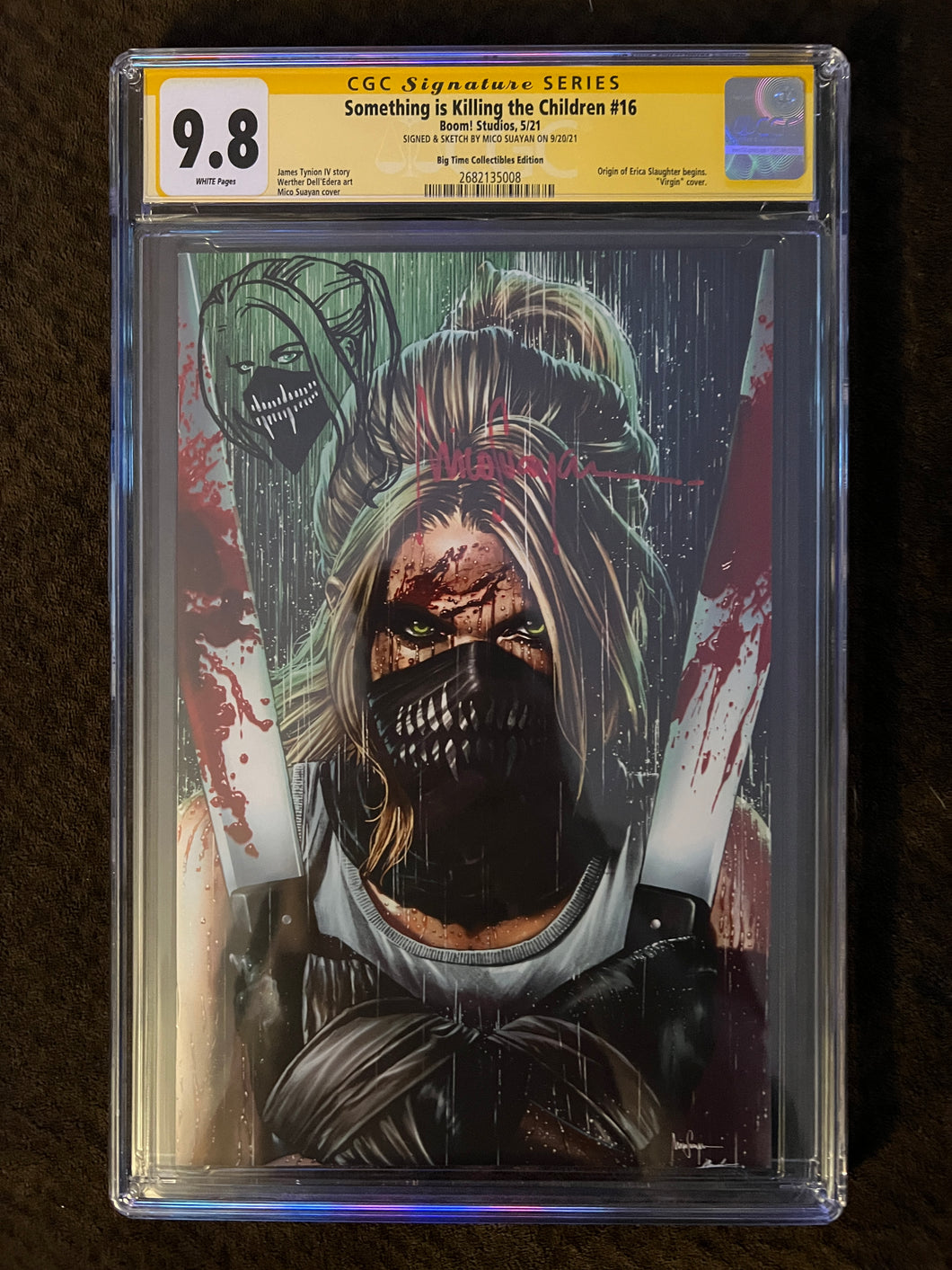 Something is Killing the Children #16 Exclusive Mico Suayan Color Variant Remarked CGC 9.6+