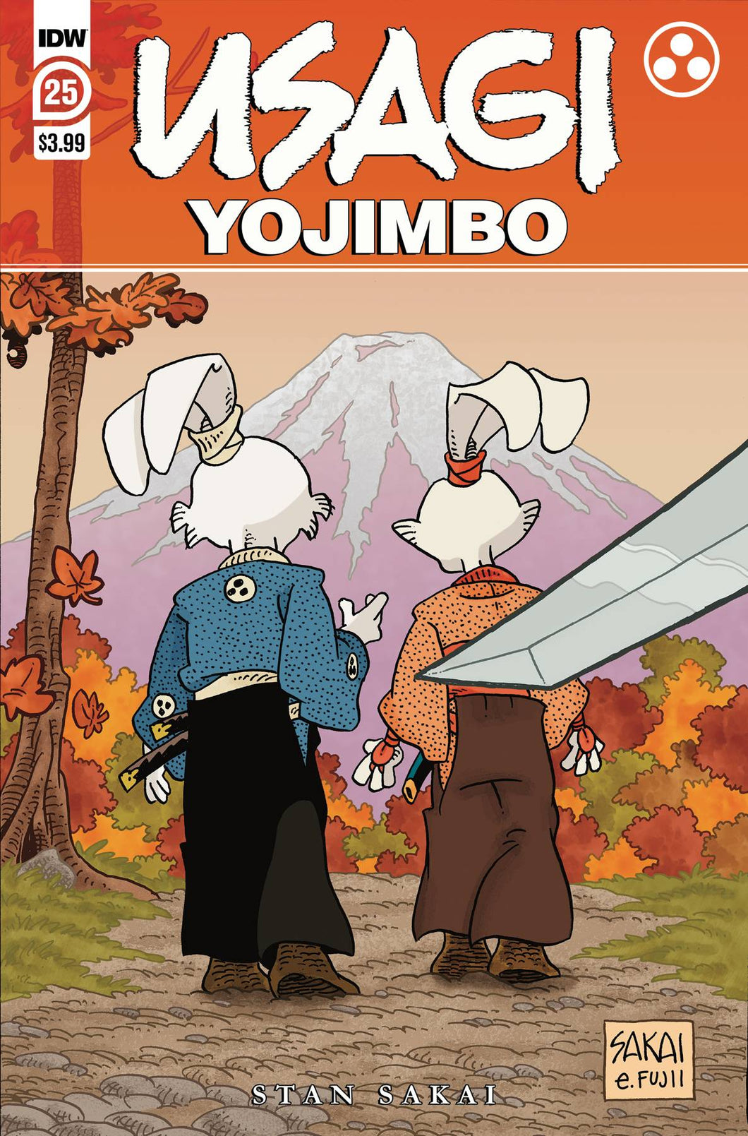 Usagi Yojimbo #25 Cover A